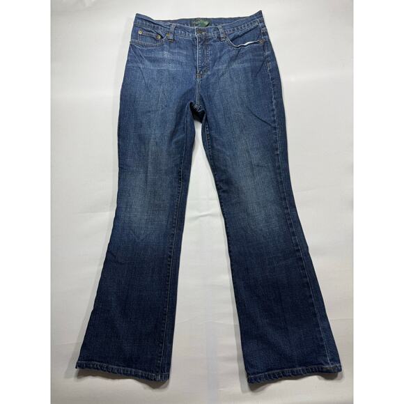 Lauren by Ralph Lauren Denim - Lauren Ralph Lauren Women's Classic Bootcut Blue Denim Jeans - Size 10 (32x30.5)